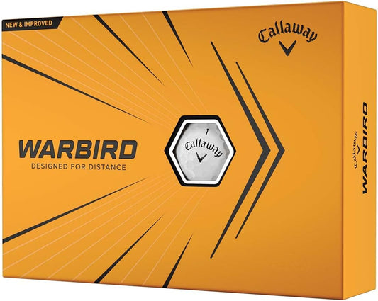 Golf Warbird Golf Balls (2021 Version, White, 12 Ball Pack)